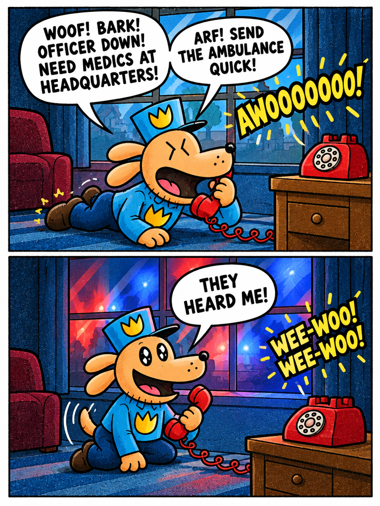Dog Man's House Emergency (page 3 of 4)