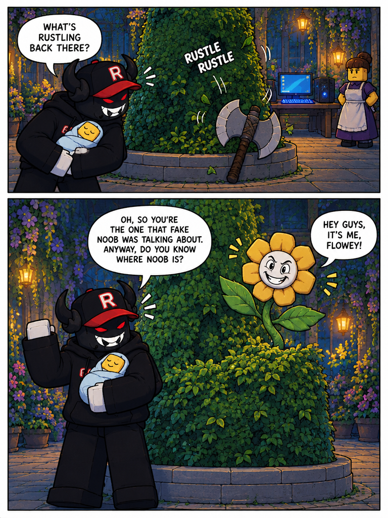 A Clue in the Greenery (page 2 of 4)