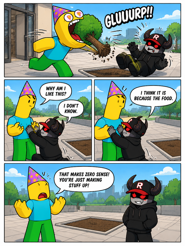Pizza Eyes and Strange Appetites (page 2 of 4)