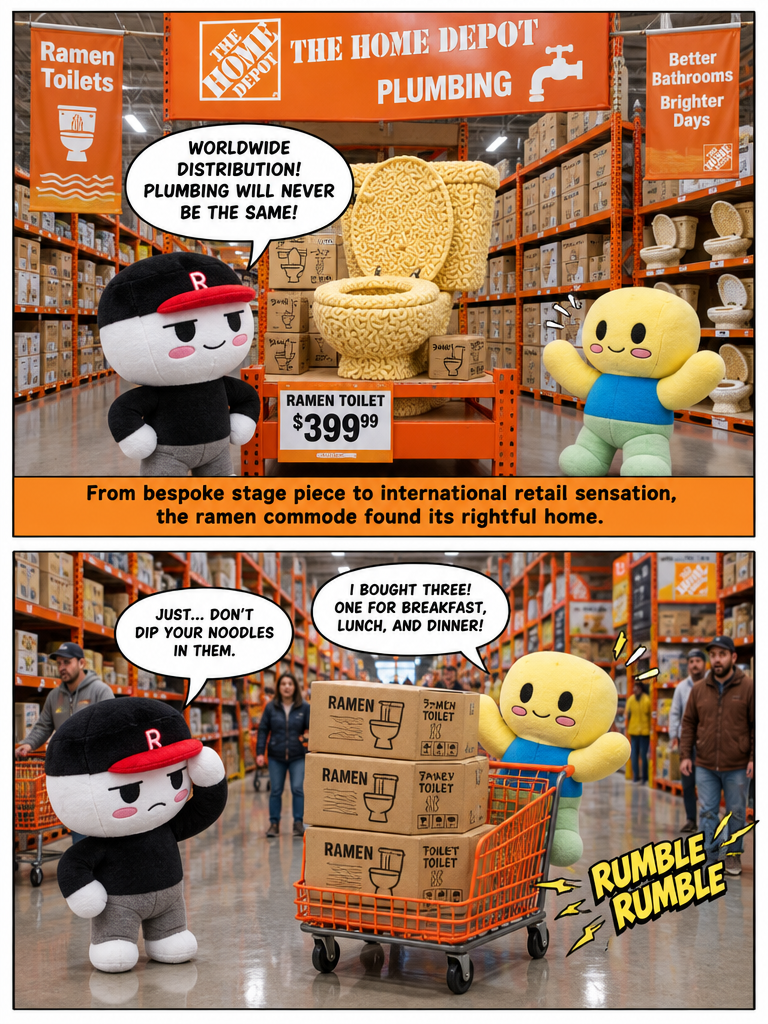 Artisanal Ramen Throne (page 4 of 4)