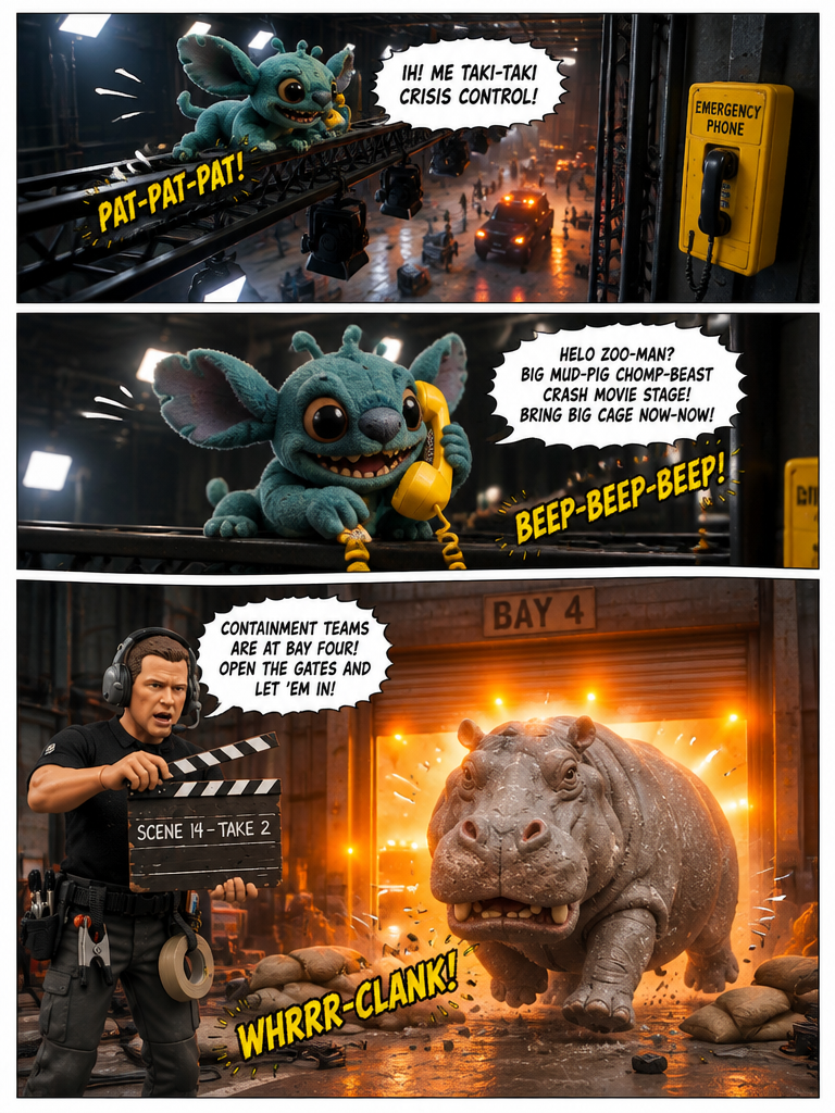 Scene Fourteen, Take Three (page 3 of 4)