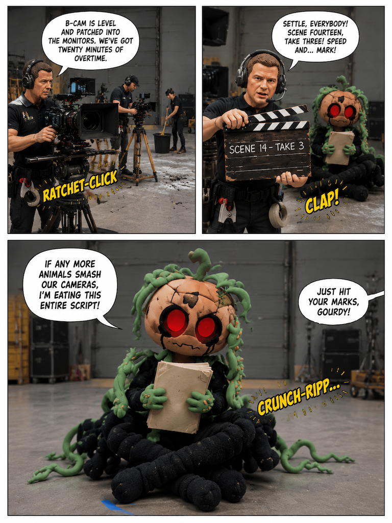 Scene Fourteen, Take Three (page 4 of 4)