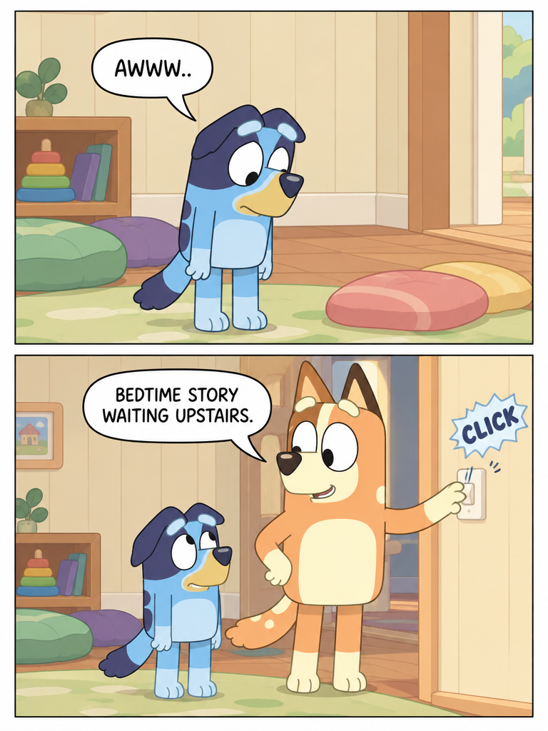 Bedtime in the Rec Room (page 4 of 4)