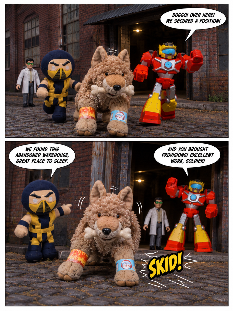 the defenders issue 4: City Forage and Hideaway (page 3 of 4)