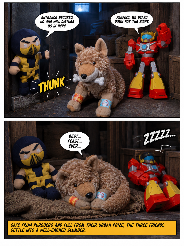 the defenders issue 4: City Forage and Hideaway (page 4 of 4)