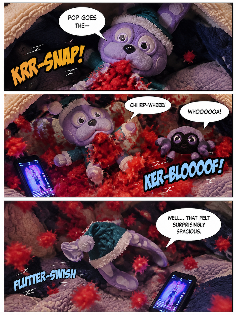 Glitch in the Blanket (page 3 of 4)