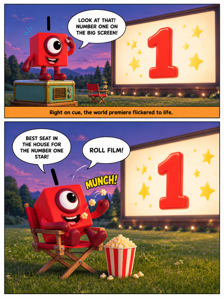 Numberblocks The Movie: One's Big Premiere (page 4 of 24)