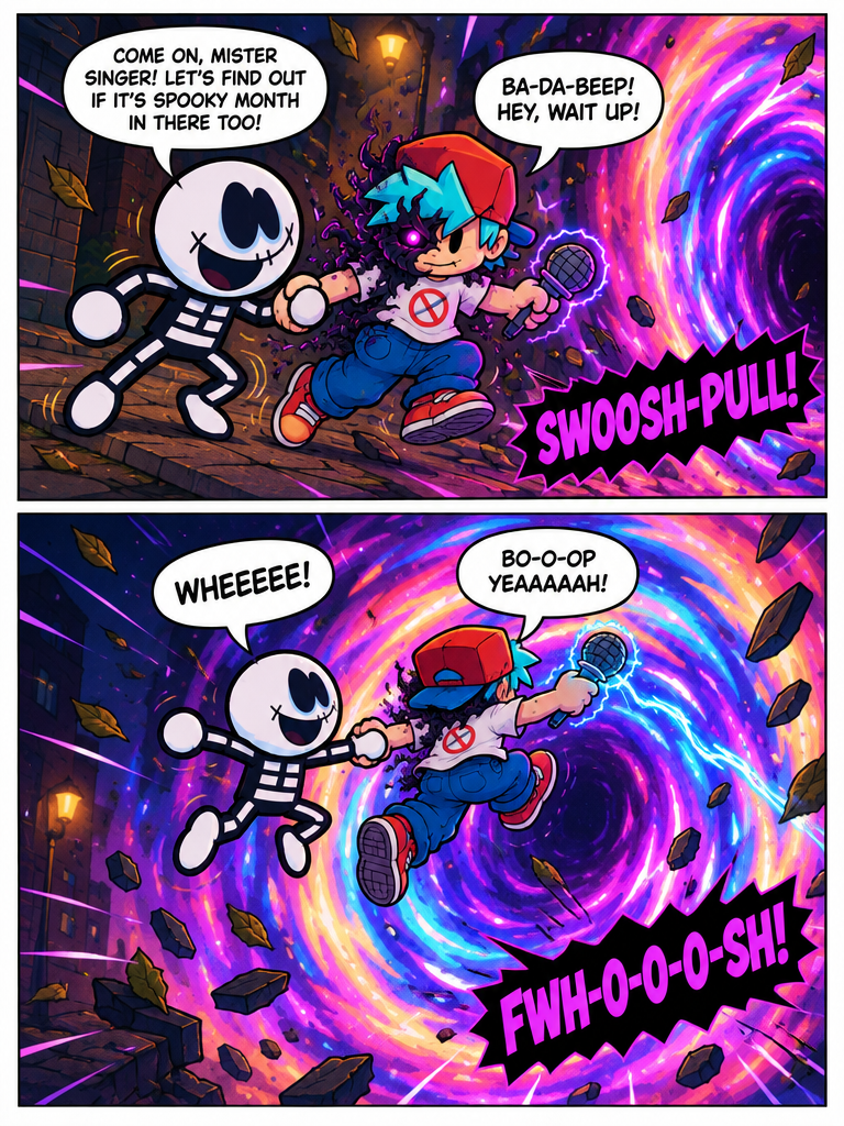 Glitch Shift to the Spooky Multiverse (page 3 of 4)