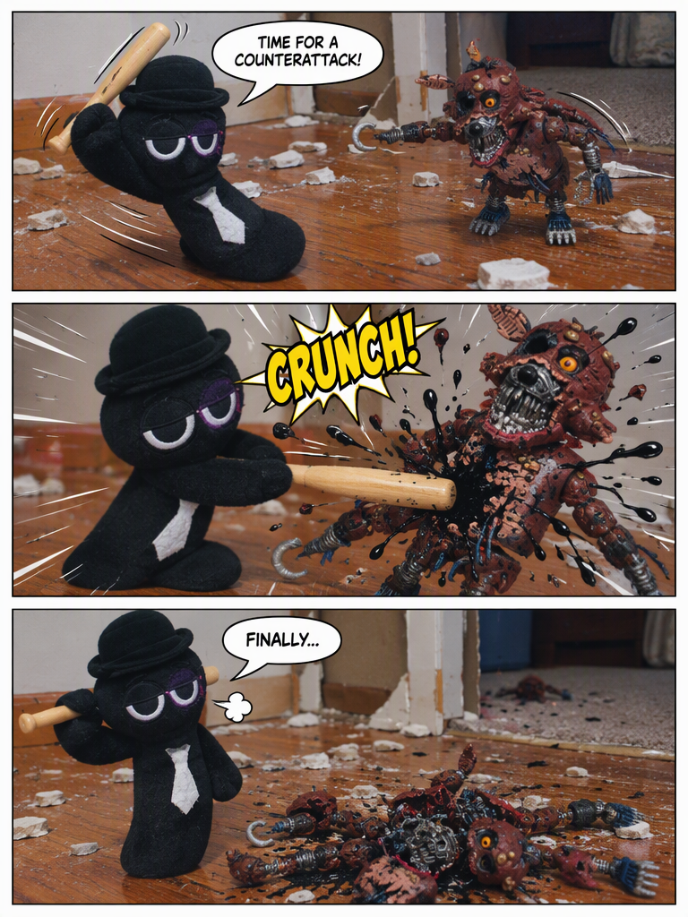 Mr Black Versus Foxy: Final Round (page 3 of 4)