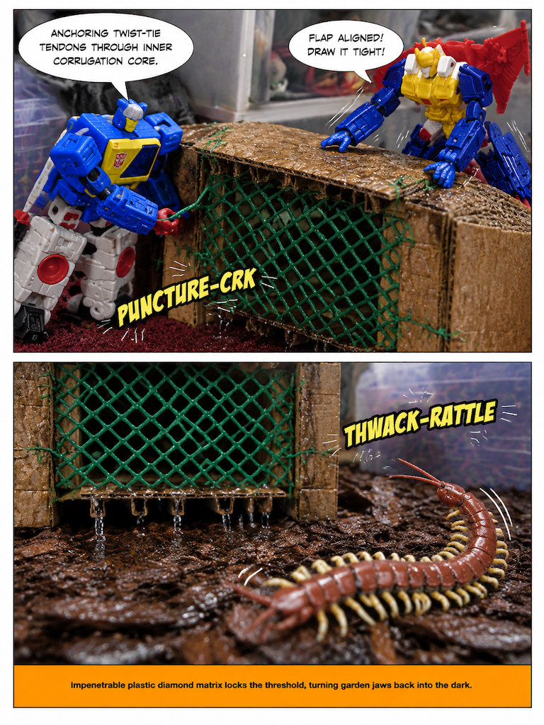 Mesh over the Mulch Gate (page 3 of 4)