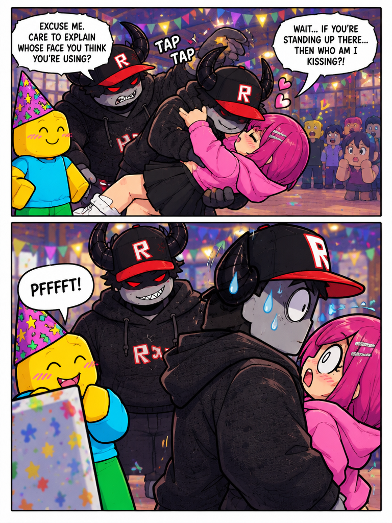 Double Trouble at the Snack Table (page 2 of 4)