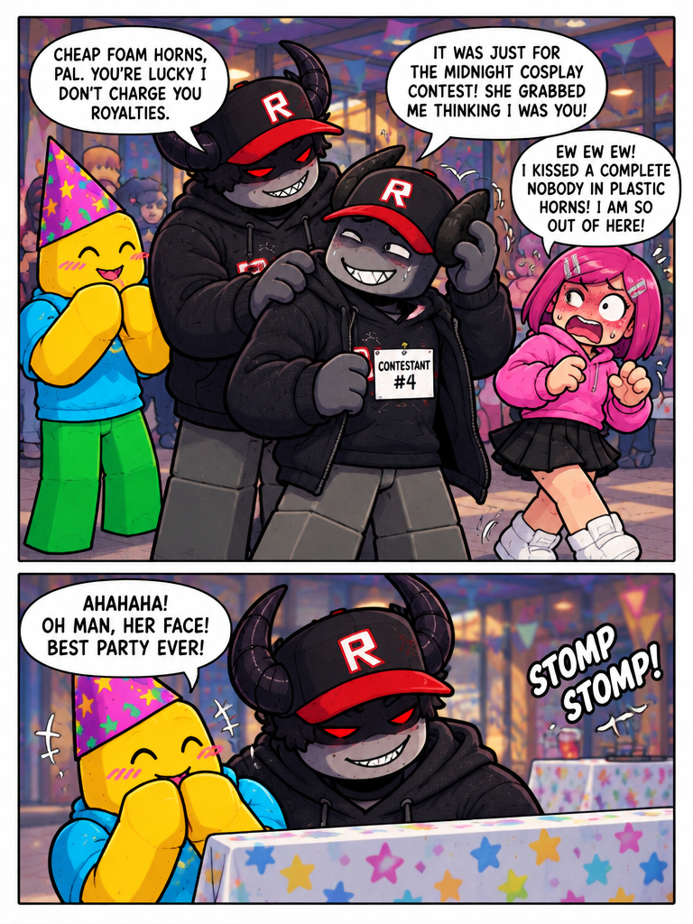 Double Trouble at the Snack Table (page 3 of 4)