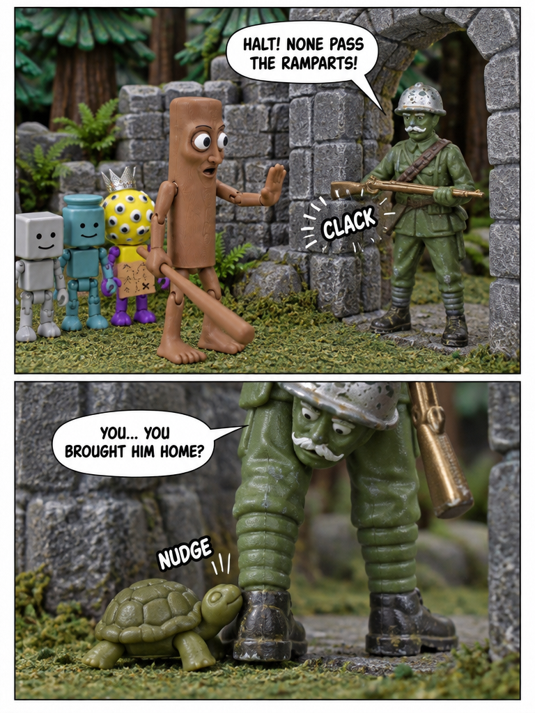 Comic Go Ep 5: The Old Sentry of the Ruins (page 3 of 4)