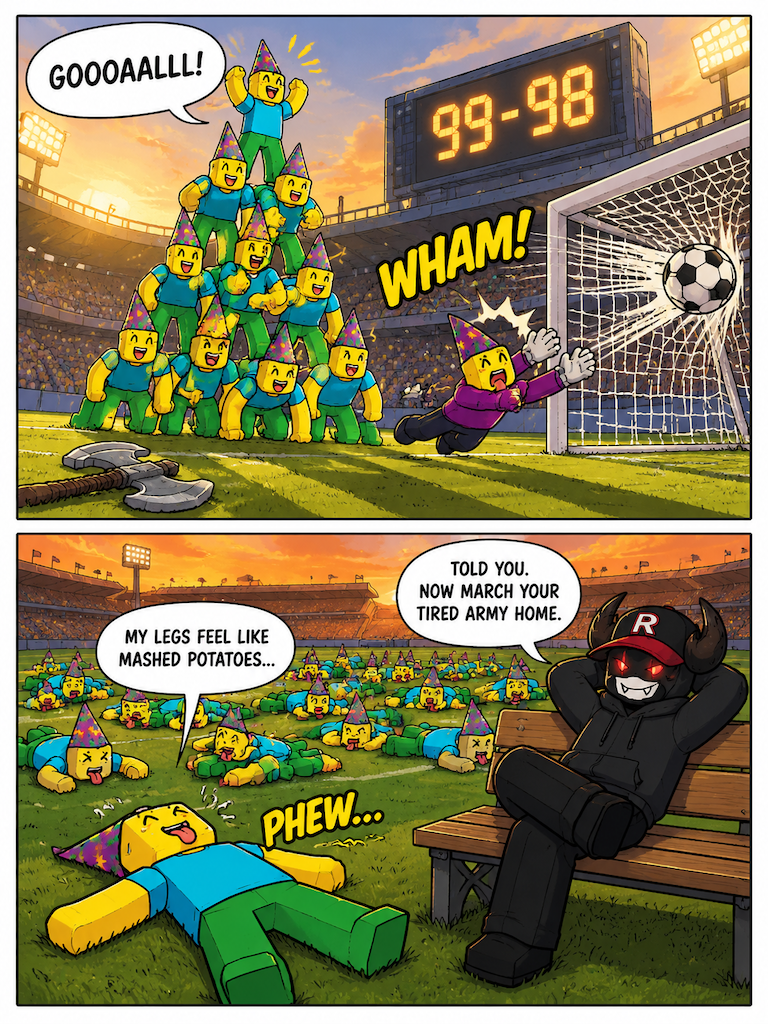 The Hundred-Noob Match (page 3 of 4)