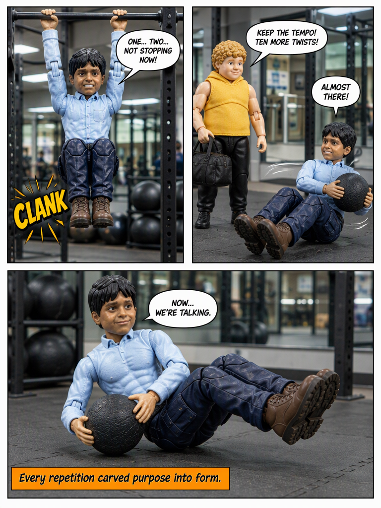 Teetu's Hard-Earned Six Pack (page 2 of 4)