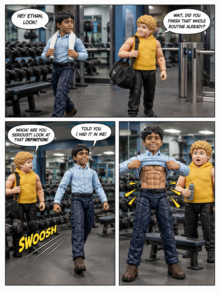 Teetu's Hard-Earned Six Pack (page 3 of 4)