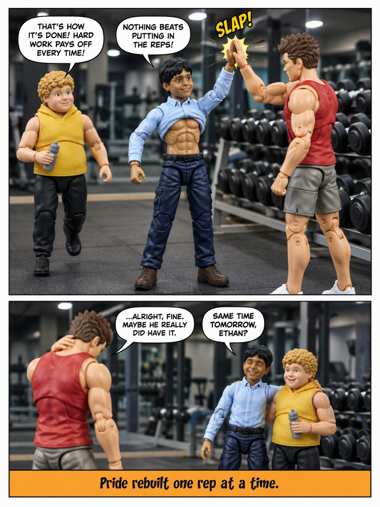 Teetu's Hard-Earned Six Pack (page 4 of 4)