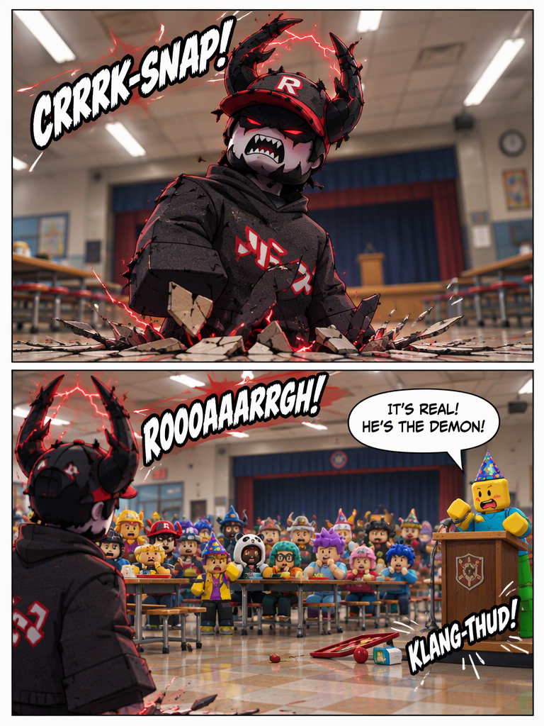 Chaos in the Cafeteria (page 2 of 4)