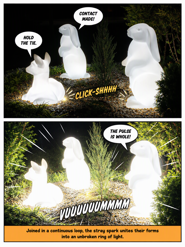 Night in the Lantern Garden (page 3 of 4)