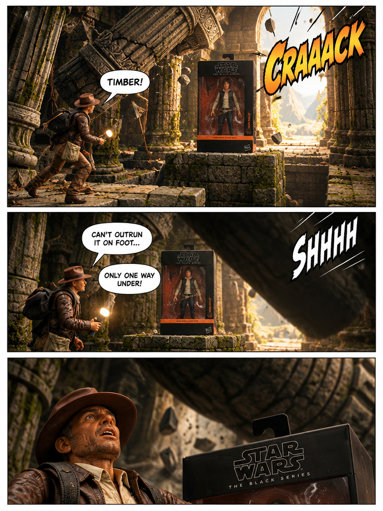 π€ Indy-Han Escape from the Temple of the Black Series π¬ Comic Story part 2 (page 5 of 8)