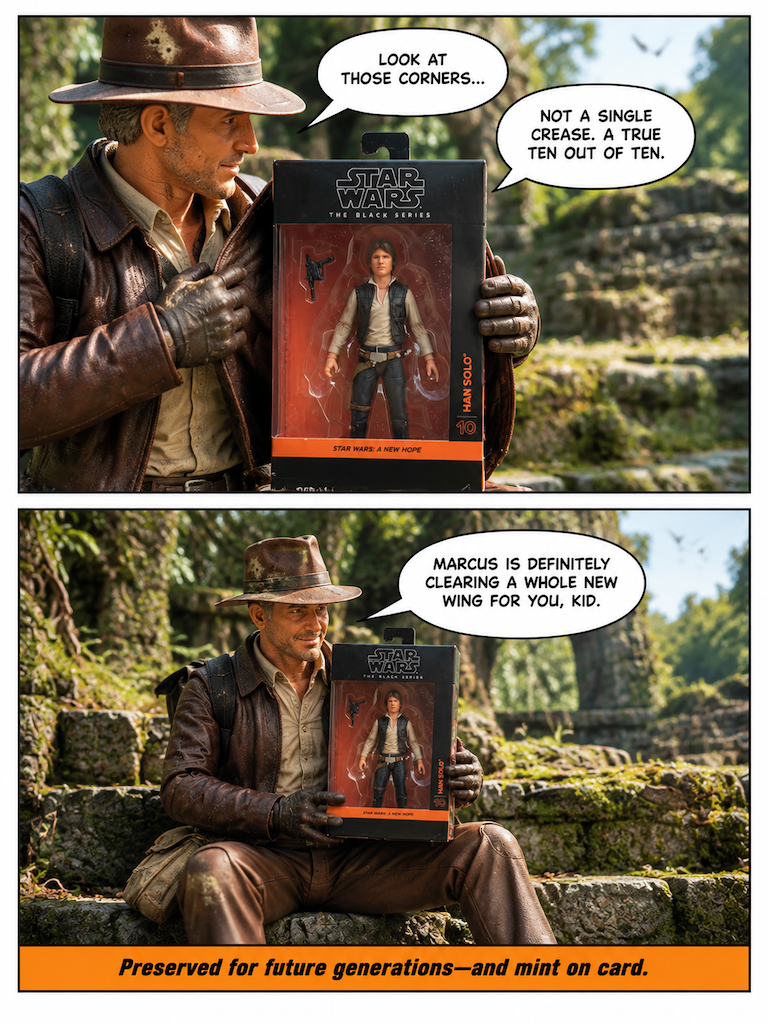π€ Indy-Han Escape from the Temple of the Black Series π¬ Comic Story part 2 (page 8 of 8)