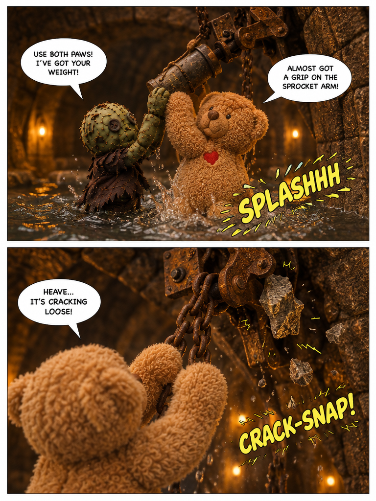 Through the Drainage Chute (page 3 of 4)