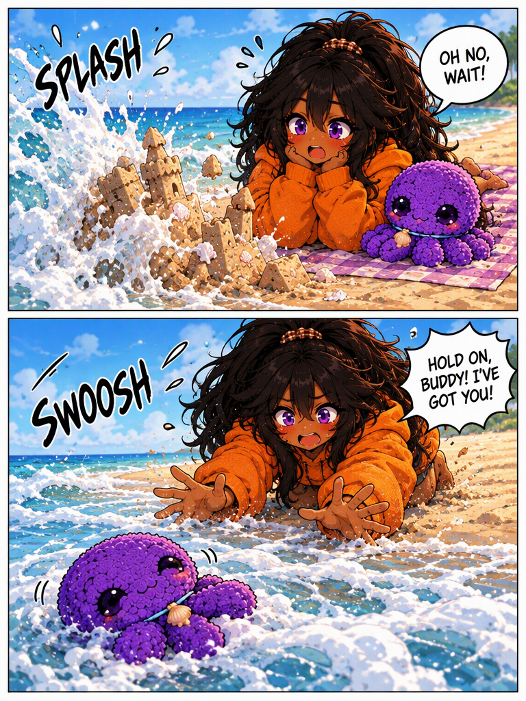 Beach Day with Octopy (page 2 of 4)