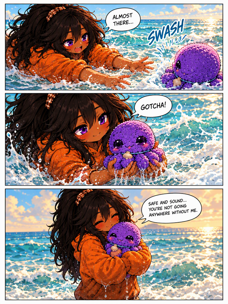 Beach Day with Octopy (page 3 of 4)