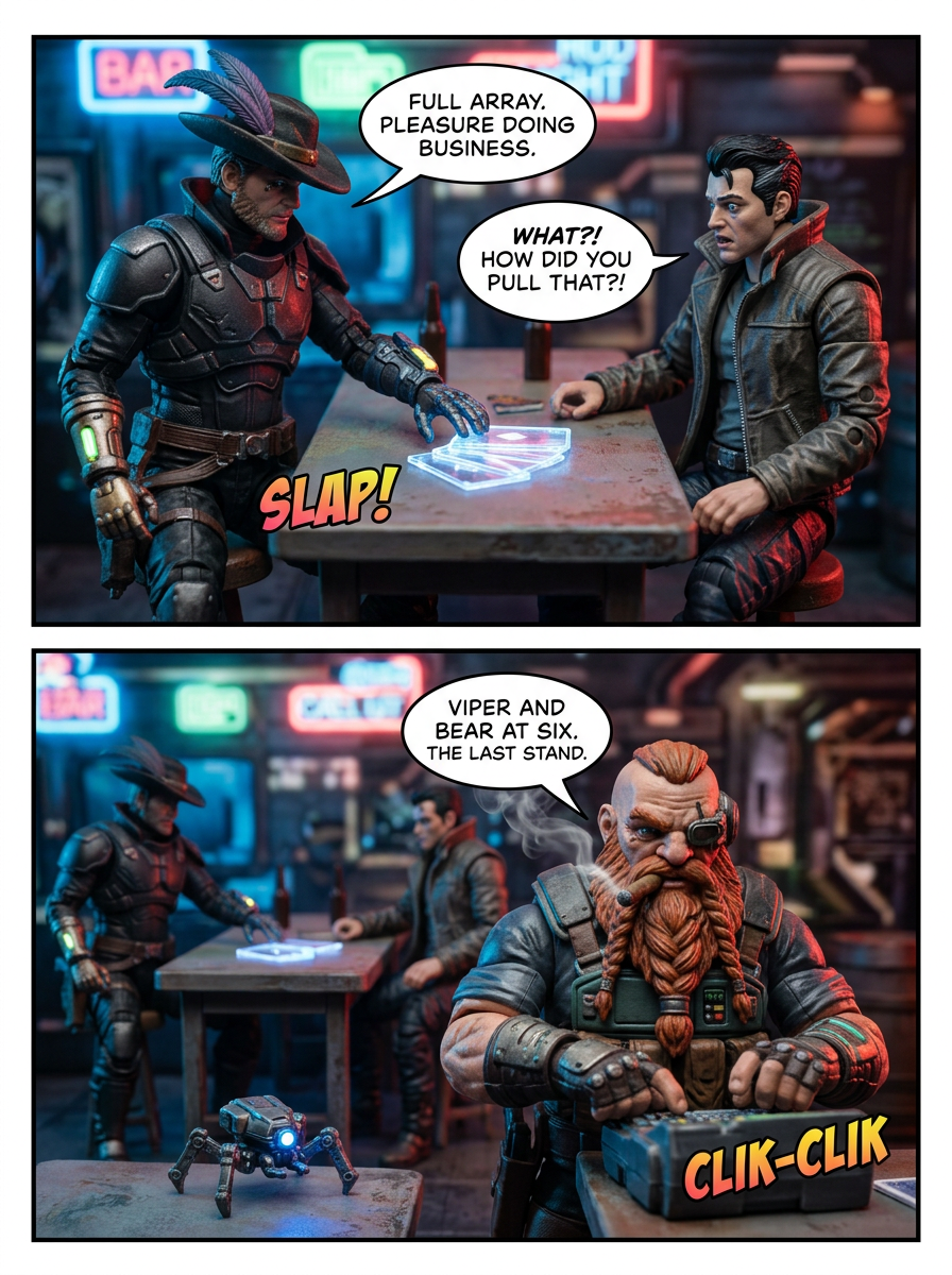 In the shadows Comic (page 3 of 4)
