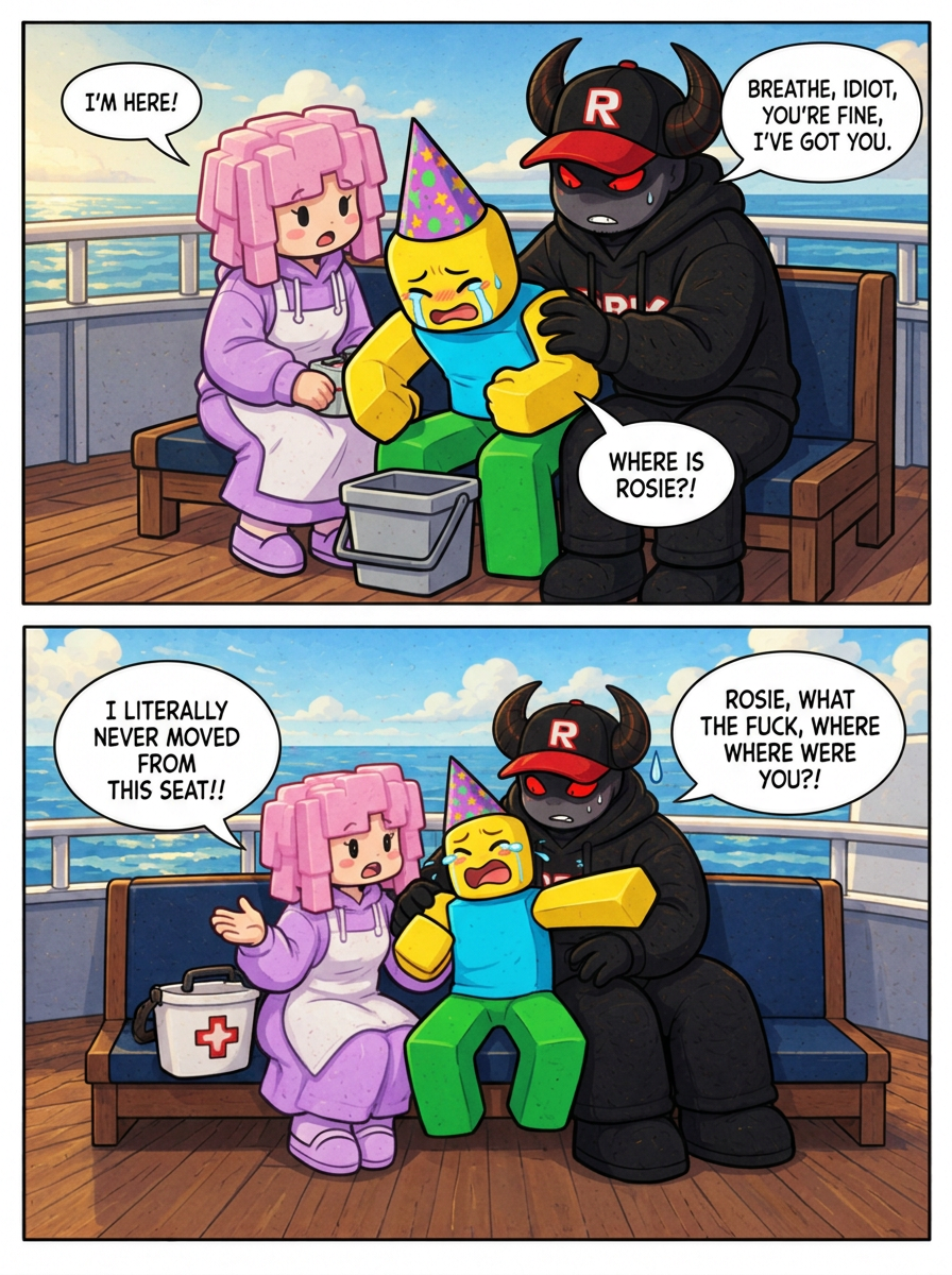 A Sudden Relapse at Sea (page 2 of 4)