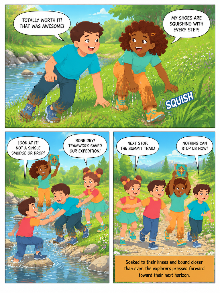 Crossing the Rushing Creek (page 4 of 4)