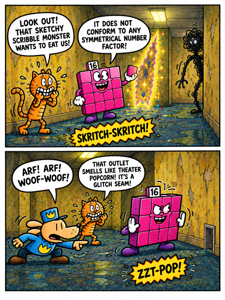 Dog Man: Clipped into the Backrooms (page 2 of 4)