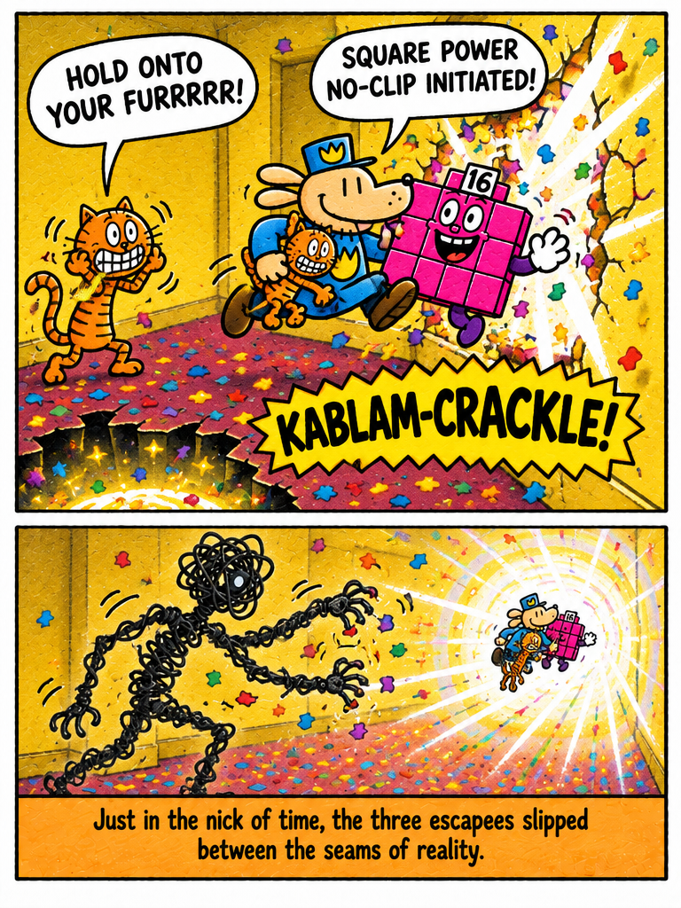 Dog Man: Clipped into the Backrooms (page 3 of 4)