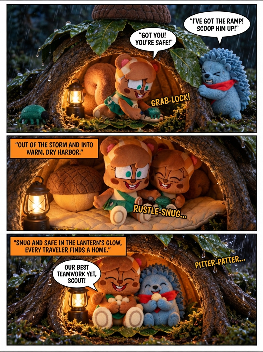 A Scout's Shelter for a Stranded Beetle (page 4 of 4)