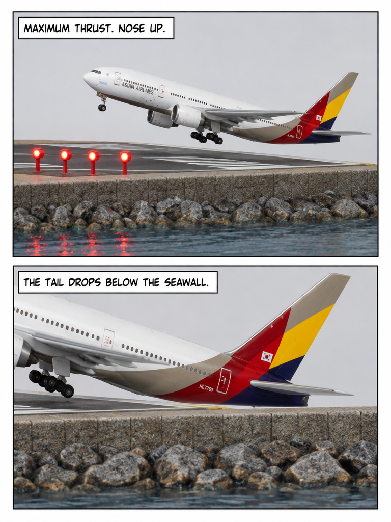 Flight 214 Threshold Touchdown (page 2 of 4)