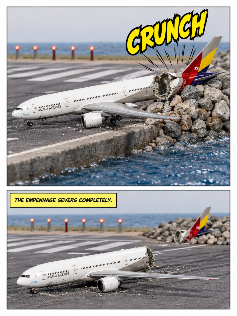 Flight 214 Threshold Touchdown (page 3 of 4)
