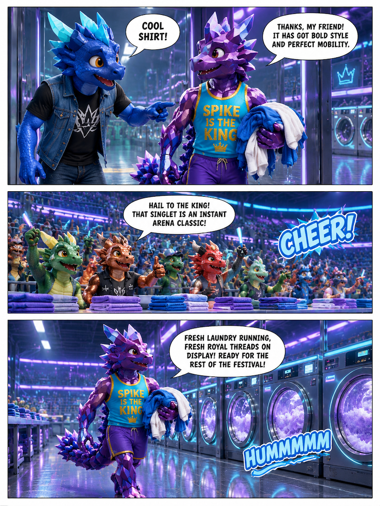 Fresh Threads for King Spike (page 4 of 12)