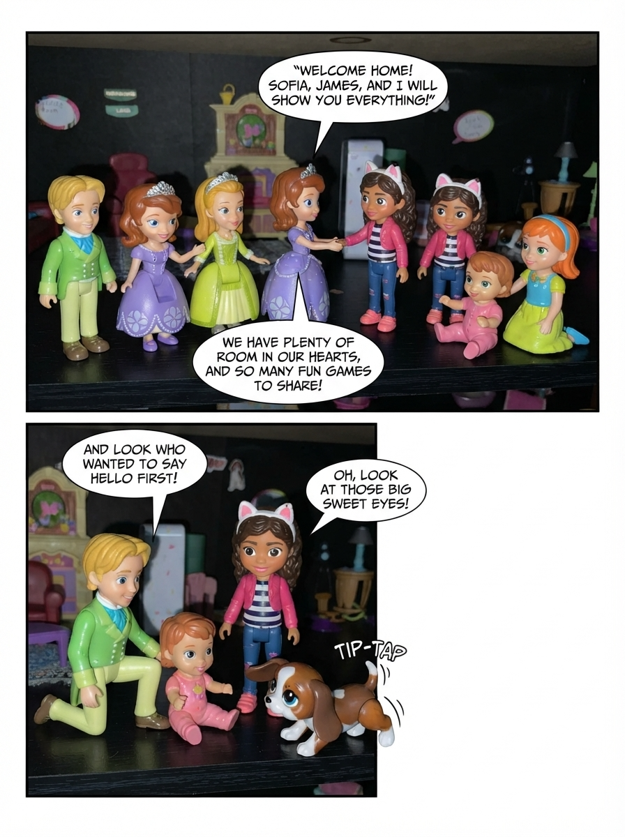 A Royal Welcome for Copper and the New Siblings (page 2 of 4)
