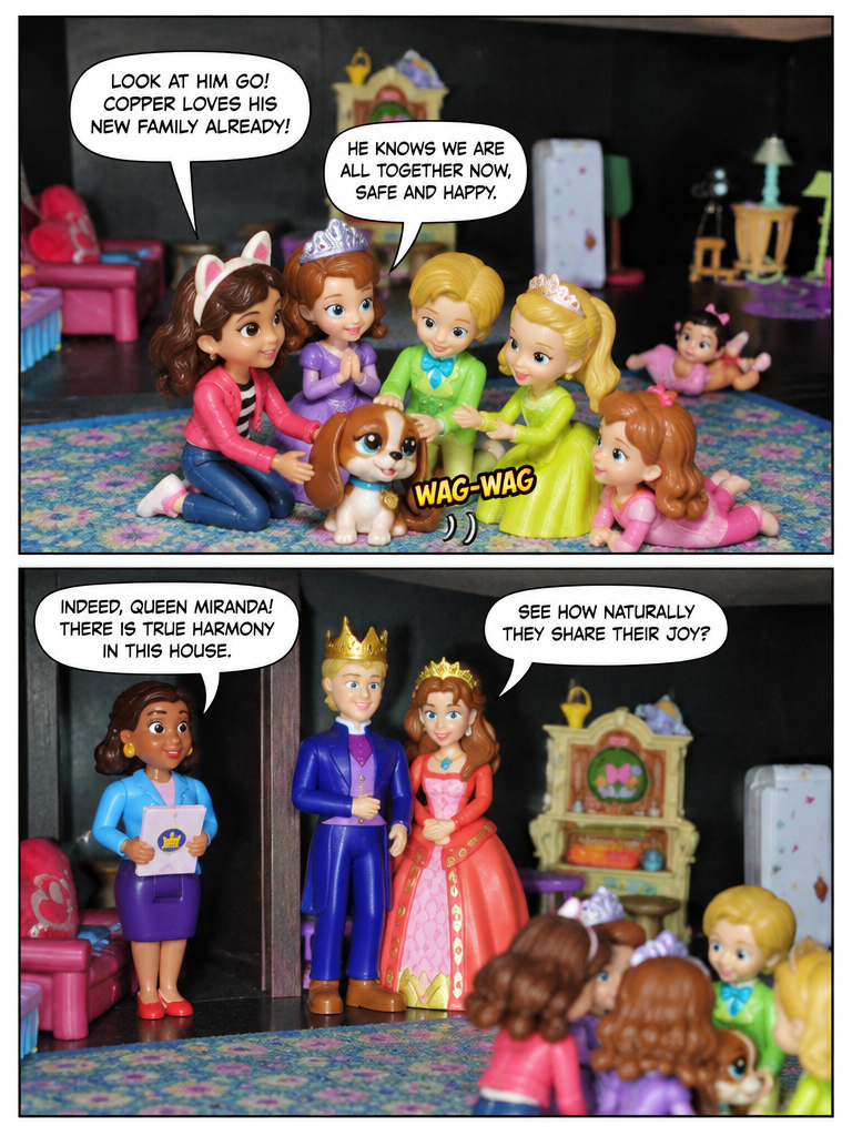 A Royal Welcome for Copper and the New Siblings (page 3 of 4)