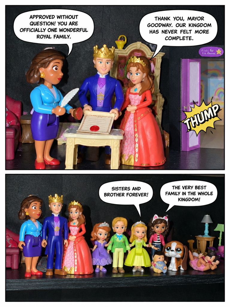 A Royal Welcome for Copper and the New Siblings (page 4 of 4)