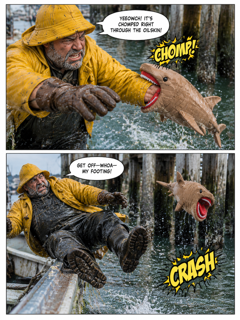Turnabout at the Pier (page 3 of 4)