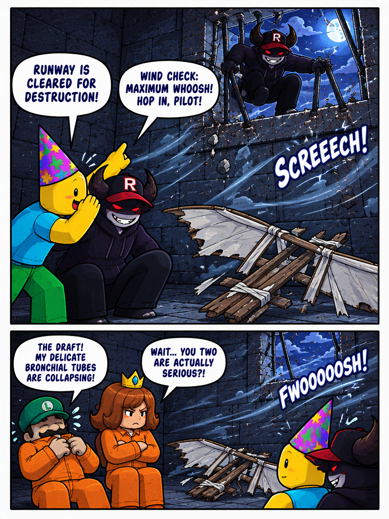 Flight from Cell Four (page 2 of 4)
