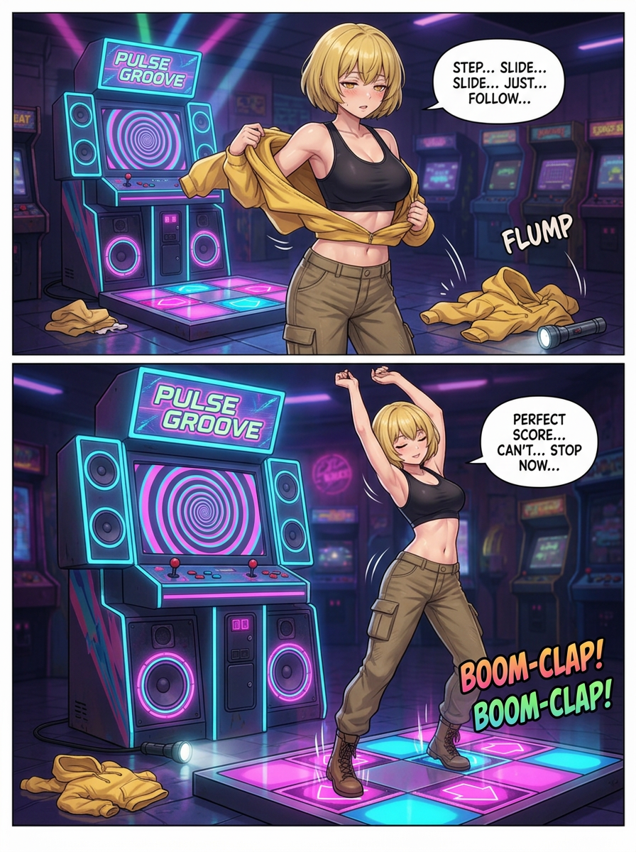 Neon Trance in the Dusty Arcade (page 7 of 24)