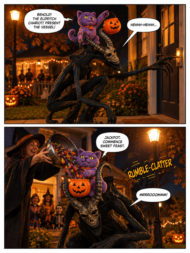 The Tall Neighbor's First Halloween (page 3 of 4)