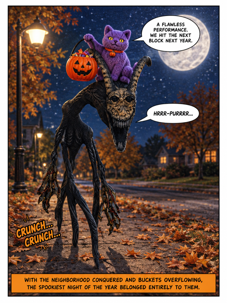 The Tall Neighbor's First Halloween (page 4 of 4)