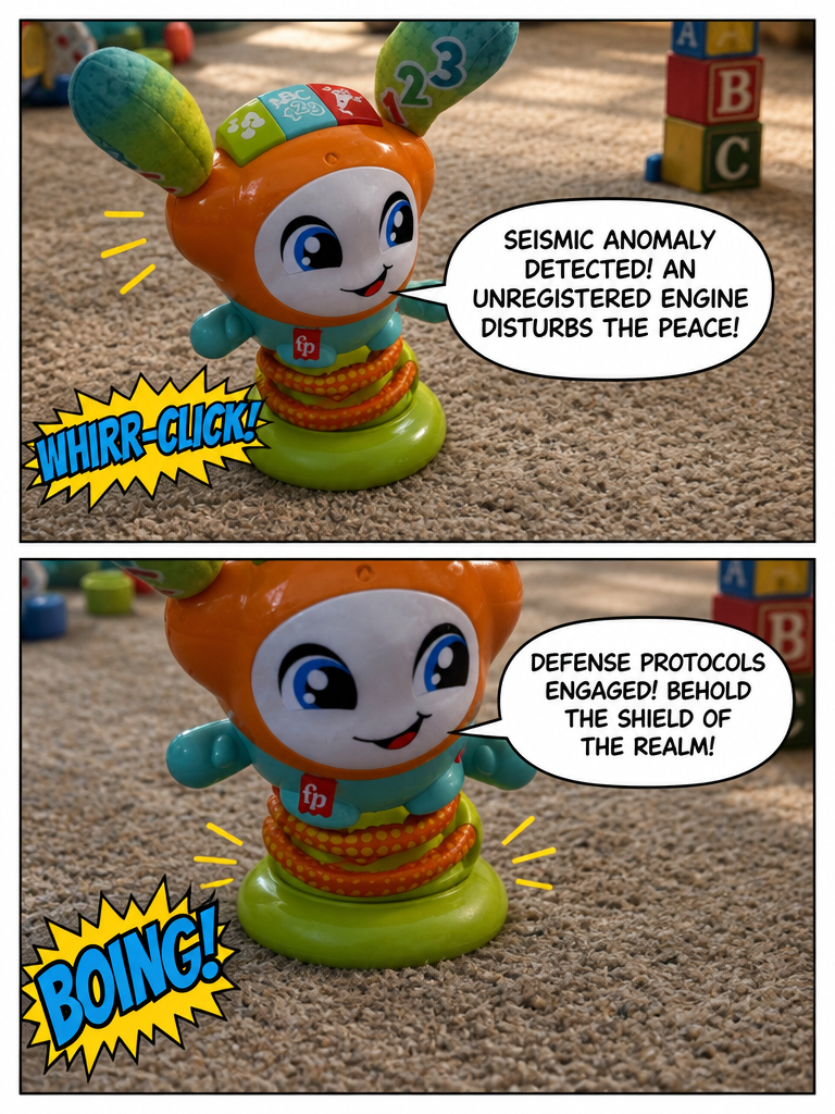 Red Titan: Guardian of the Playroom Cosmos (page 2 of 8)