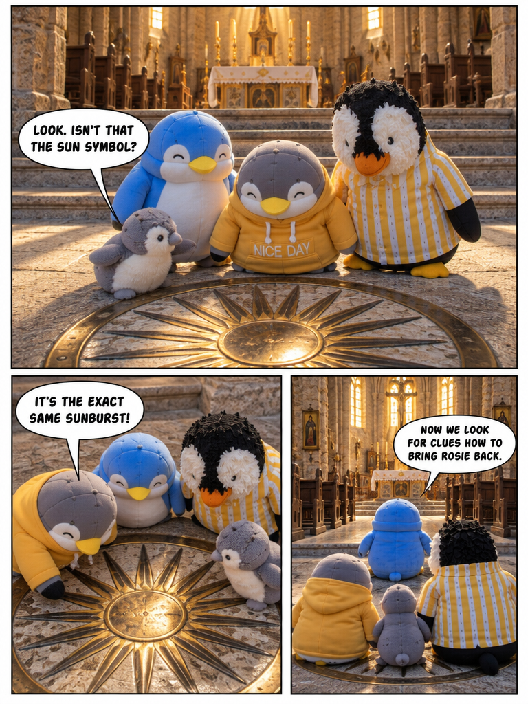 Three Penguin Siblings: The Church of the Burning Sun (page 4 of 4)