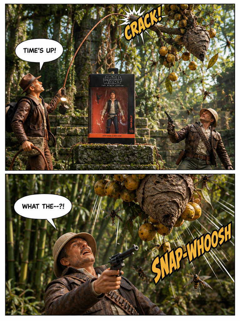 🤠 Indy-Han   Out of the Box and Under Fire 💬 Comic Story part 3 (page 3 of 8)