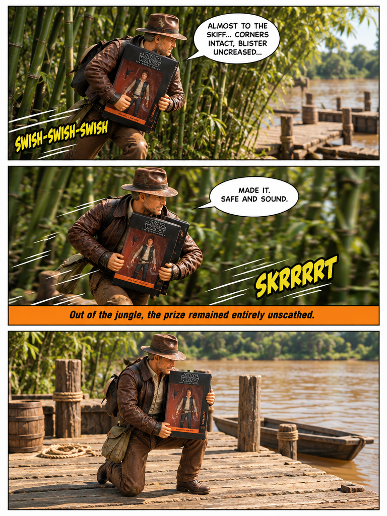 🤠 Indy-Han   Out of the Box and Under Fire 💬 Comic Story part 3 (page 5 of 8)
