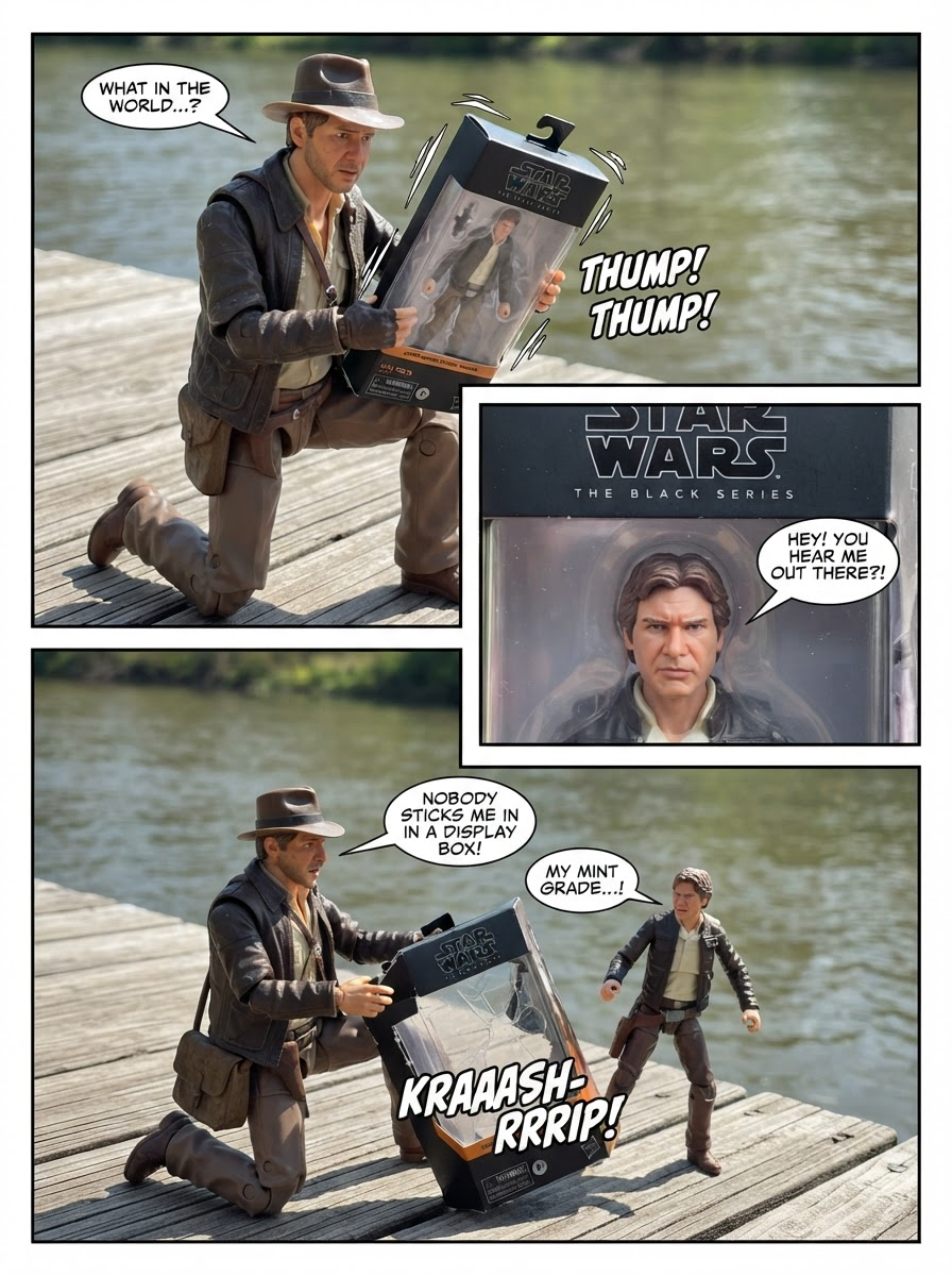 🤠 Indy-Han   Out of the Box and Under Fire 💬 Comic Story part 3 (page 6 of 8)